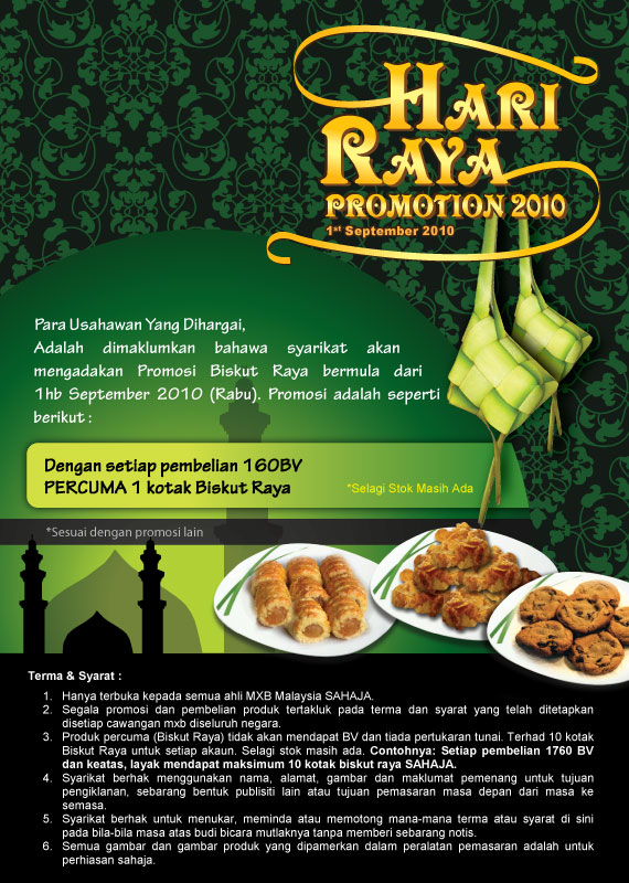 Raya Cookies Promotion